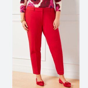 Talbots Red Ankle Pants